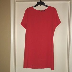 Felicity & Coco coral shirt sleeve dress